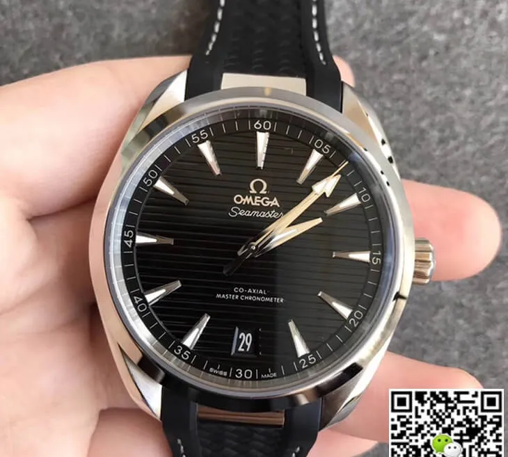 Omega Seamaster 220.12.41.21.01.001 VS Factory 1:1 Best Edition Replica Watch Black Strap